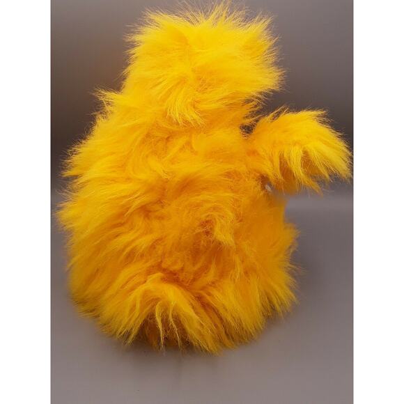 Vintage GANZ Archie Large Fuzzy Yellow Chicke Duck Glasses Sneakers H459 1988 - Picture 5 of 12